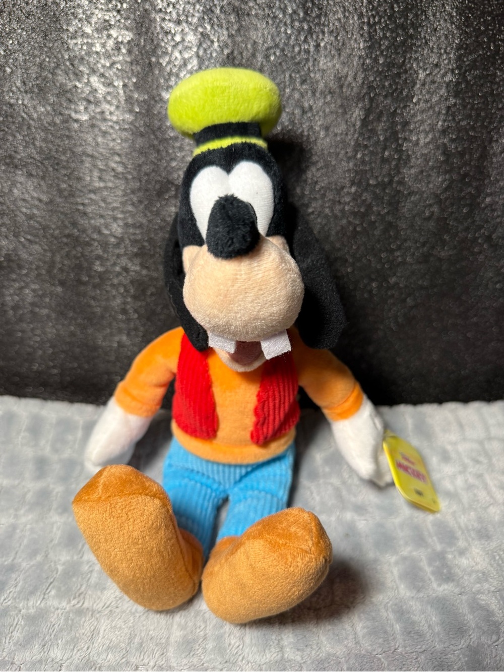 Disney Goofy Plush Toy - Black, Orange, Red, Blue, Yellow, White, Tan